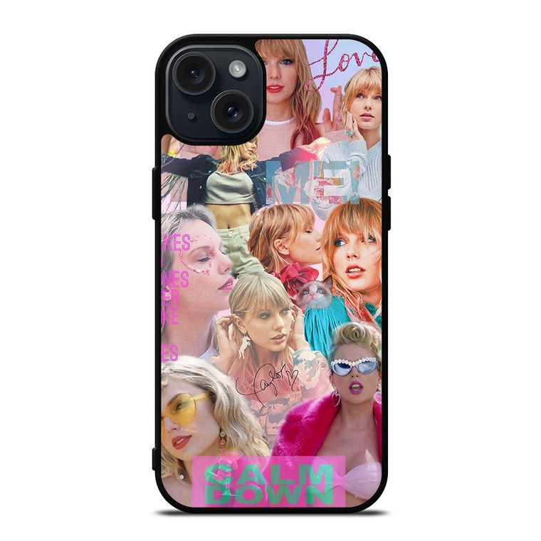 TAYLOR SWIFT COLLAGE ALBUM COVER iPhone 15 Plus Case Cover