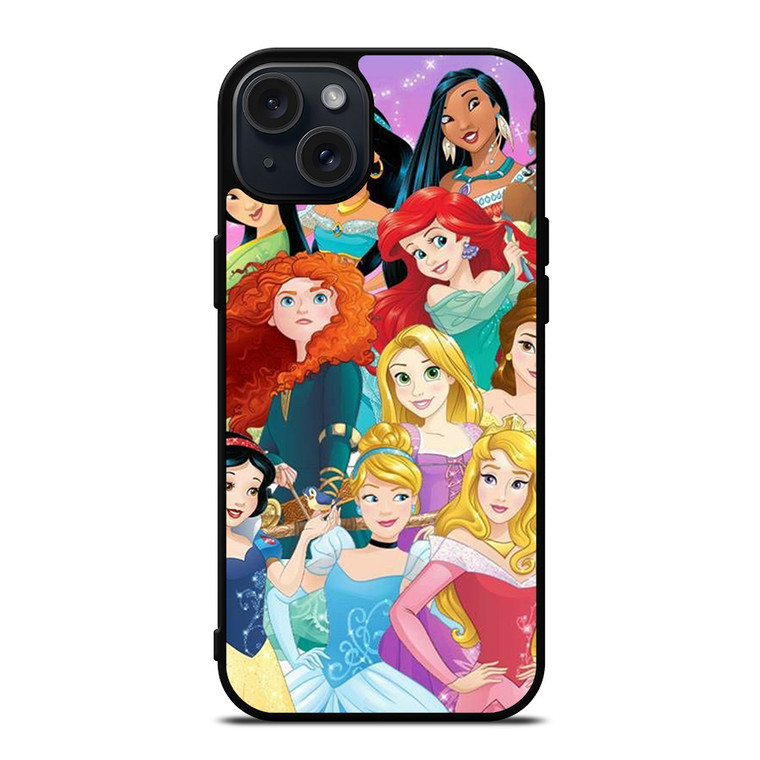 THE DISNEY PRINCESS CARTOON iPhone 15 Plus Case Cover