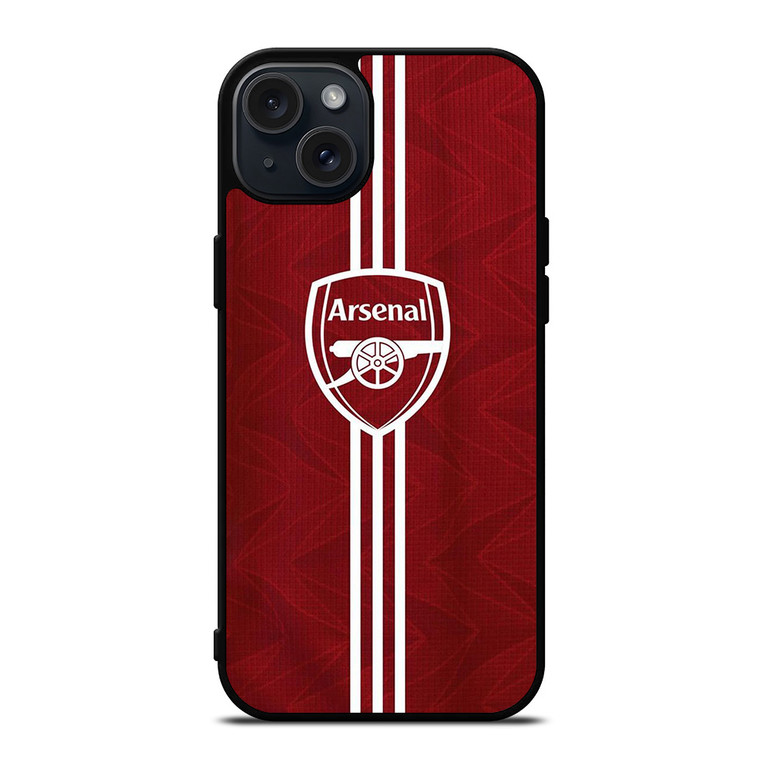 THE GUNNERS ARSENAL FC LOGO FOOTBALL CLUB iPhone 15 Plus Case Cover THE GUNNERS ARSENAL FC LOGO FOOTBALL CLUB iPhone 15 Plus Case Cover