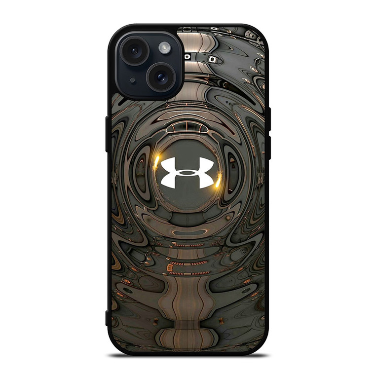 UNDER ARMOUR LOGO LIQUID iPhone 15 Plus Case Cover UNDER ARMOUR LOGO LIQUID iPhone 15 Plus Case Cover