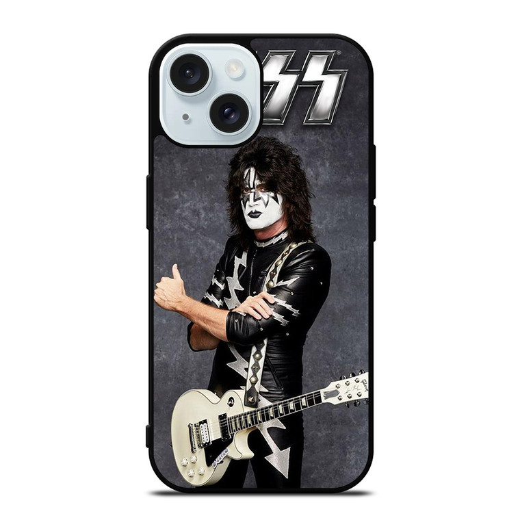 ACE FREHLEY KISS BAND GUITARIST iPhone 15 Case Cover