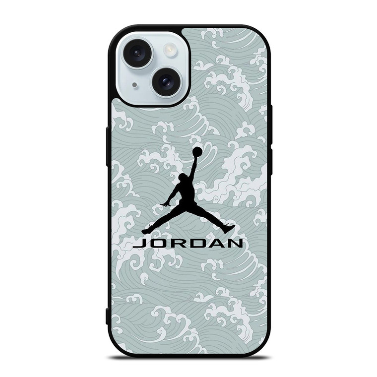 AIR JORDAN SHOES NIKE LOGO ART iPhone 15 Case Cover