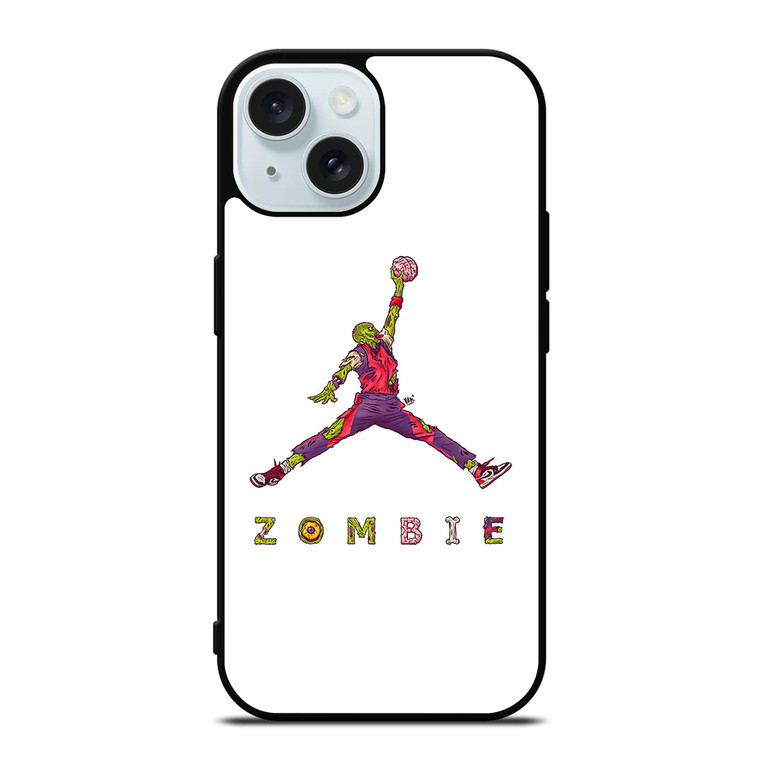 AIR ZOMBIE JORDAN PARODY LOGO iPhone 15 Case Cover