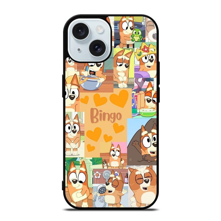 BLUEY BINGO CARTOON SERIES iPhone 15 Case Cover
