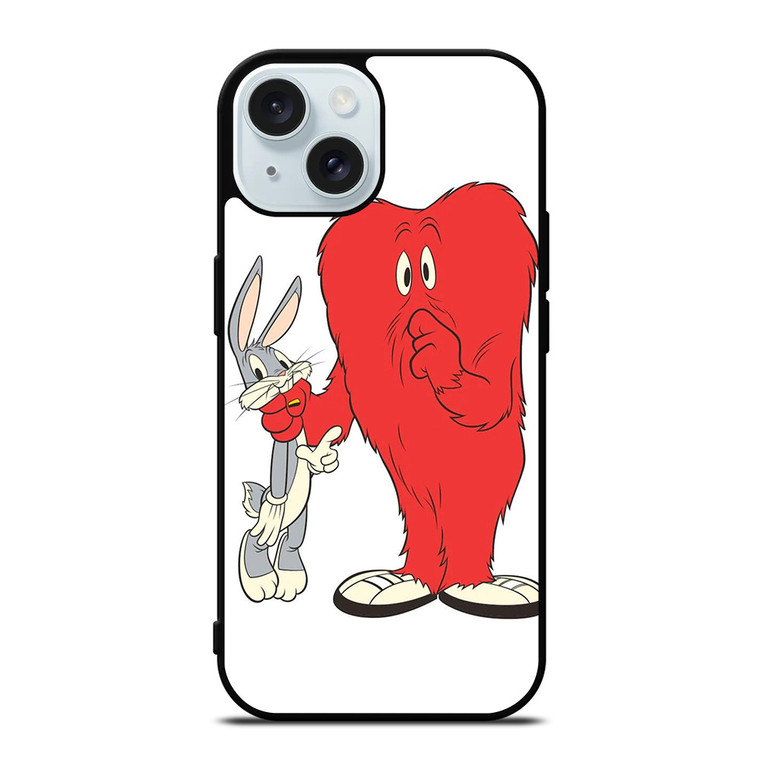 BUGS BUNNY AND GOSSAMER CARTOON iPhone 15 Case Cover