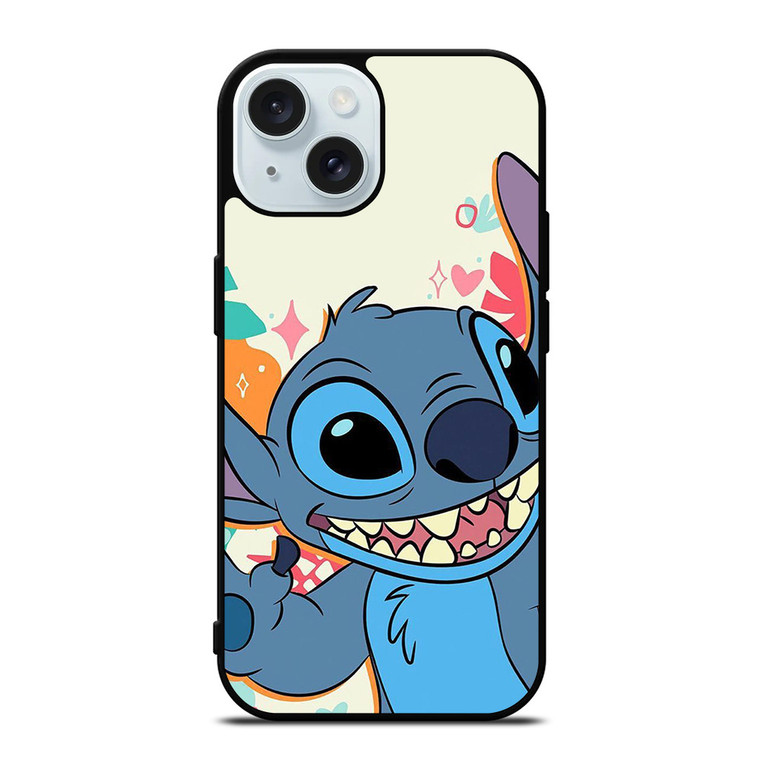 CARTOON STITCH DISNEY iPhone 15 Case Cover