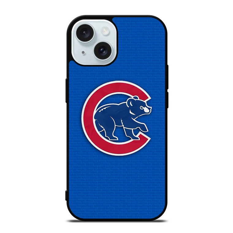 CHICAGO CUBS MASCOT BASEBALL TEAM LOGO iPhone 15 Case Cover