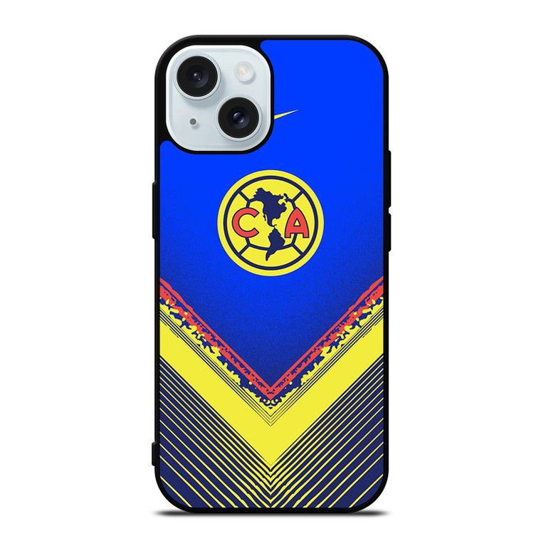 CLUB AMERICA MEXICO AZULCREMA AGUILAZ ICON iPhone 15 Case Cover