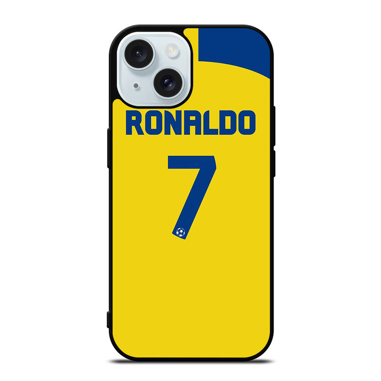CRISTIANO RONALDO CR7 AL NASSR JERSEY iPhone 15 Case Cover