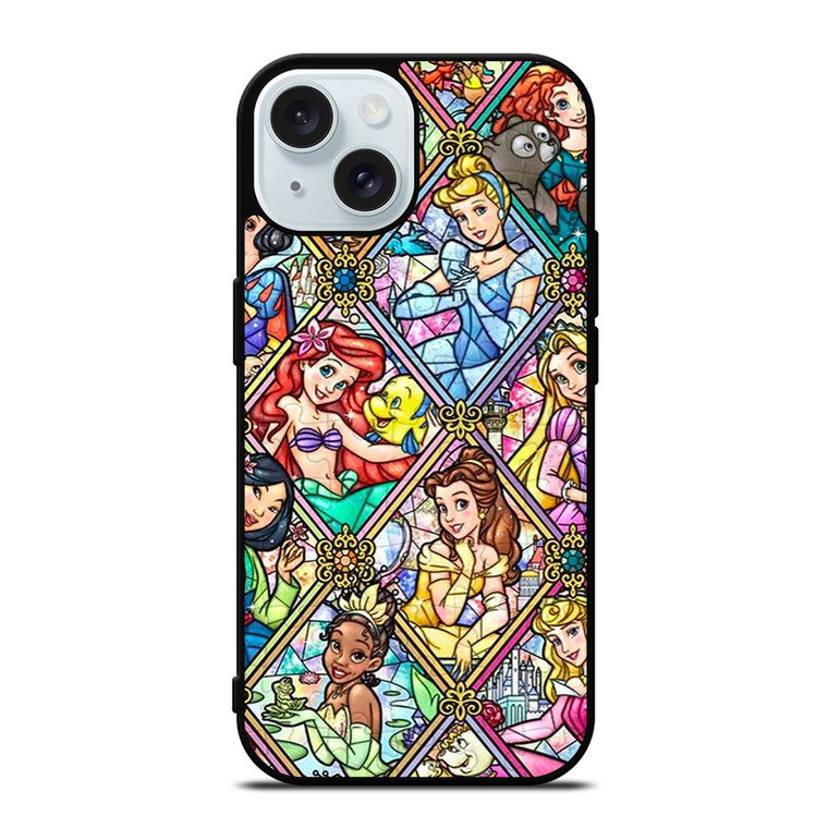 DISNEY PRINCESS GRASS ART iPhone 15 Case Cover