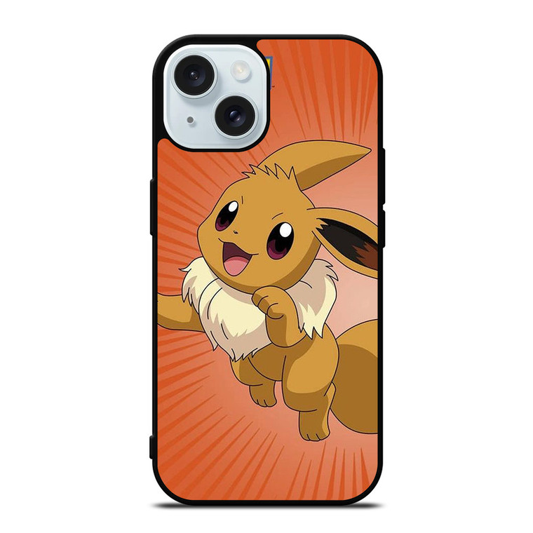 EEVEE POCKET MONSTERS POKEMON iPhone 15 Case Cover