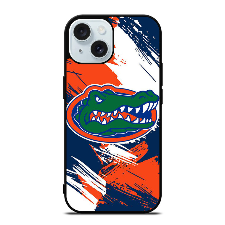 FLORIDA GATORS FOOTBALL UNIVERSITY LOGO iPhone 15 Case Cover