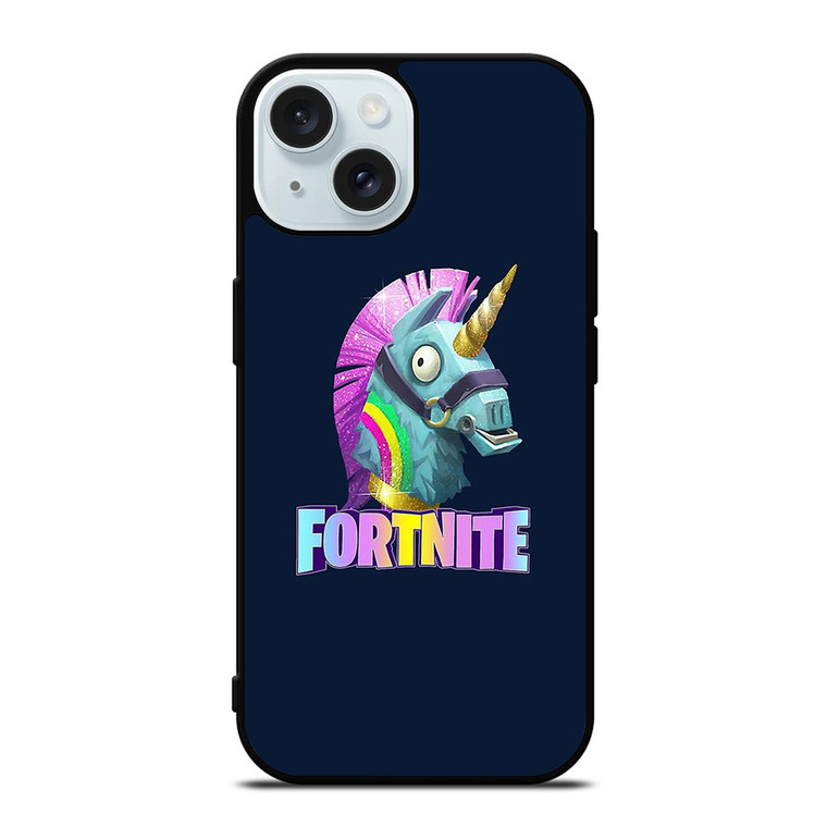 FORTNITE GAME LOGO UNICORN iPhone 15 Case Cover