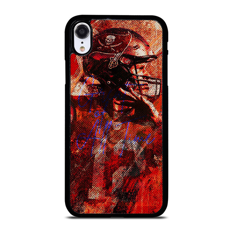 TOM BRADY GOAT TAMPA BAY BUCCANEERS iPhone XR Case Cover