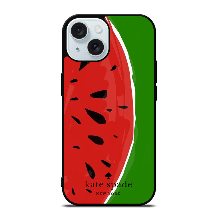 KATE SPADE NEW YORK LOGO WATER MELON iPhone 15 Case Cover