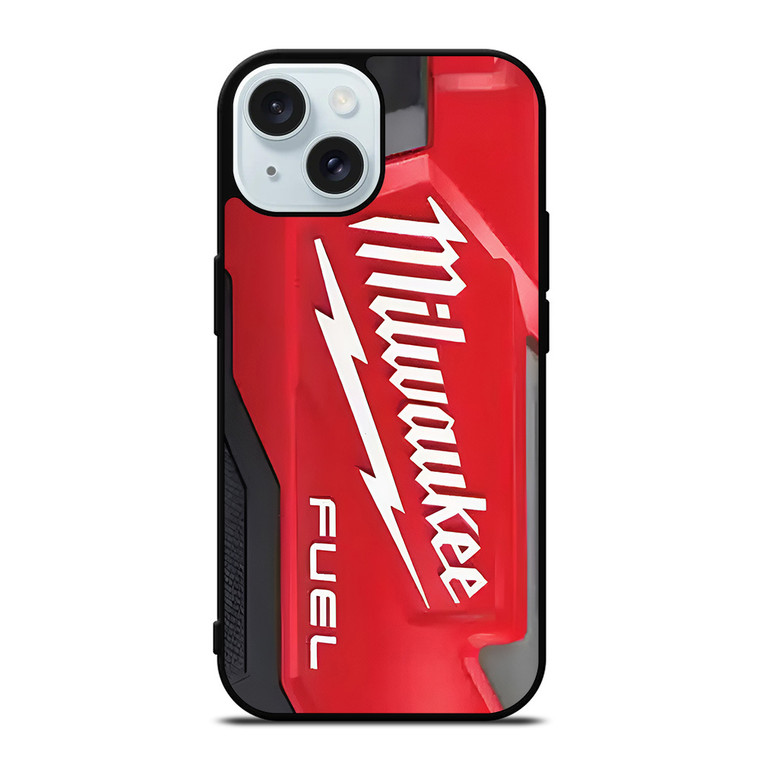 MILWAUKEE LOGO FUEL ICON iPhone 15 Case Cover MILWAUKEE LOGO FUEL ICON iPhone 15 Case Cover