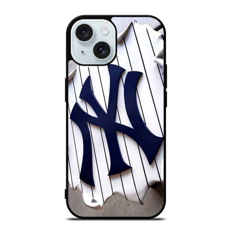 NEW YORK YANKEES BASEBALL ICON TEAM LOGO iPhone 15 Case Cover