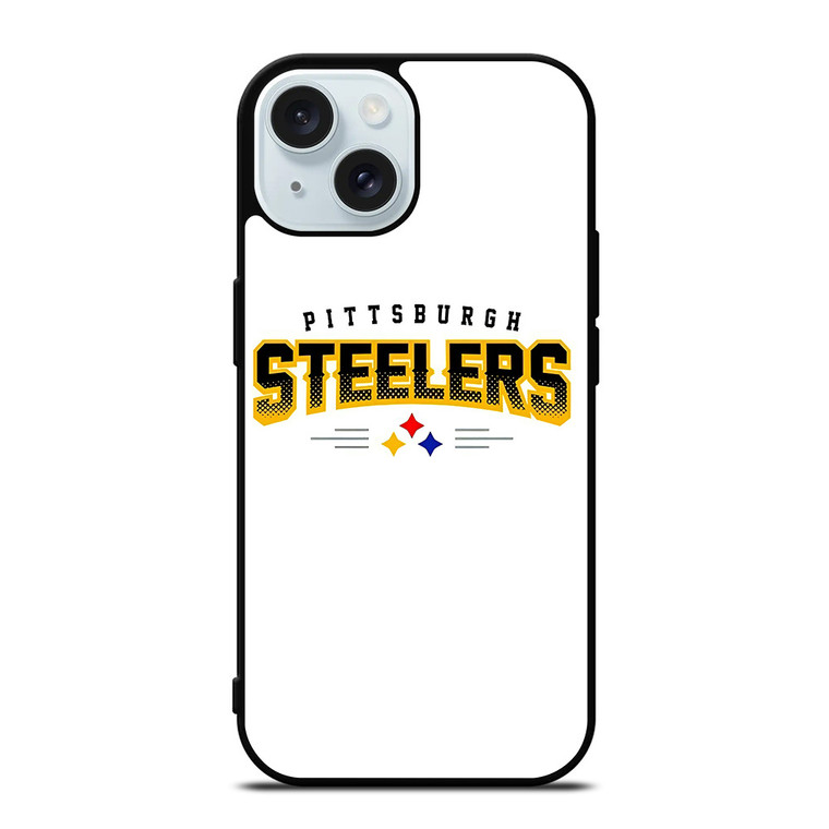 PITTSBURGH STEELERS FOOTBALL LOGO TEAM EMBLEM iPhone 15 Case Cover