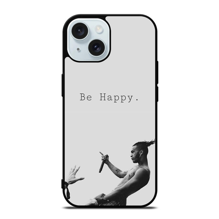 XXXTENTATION RAPPER BE HAPPY iPhone 15 Case Cover