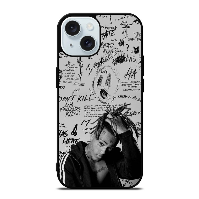 XXXTENTATION RAPPER QUOTE iPhone 15 Case Cover