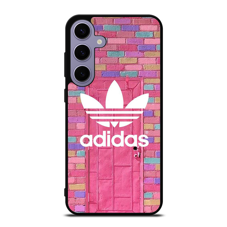 ADIDAS LOGO PINK WALL Samsung Galaxy S24 Plus Case Cover