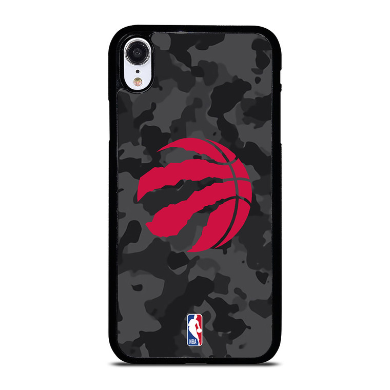 TORONTO RAPTORS BLACK CAMO iPhone XR Case Cover
