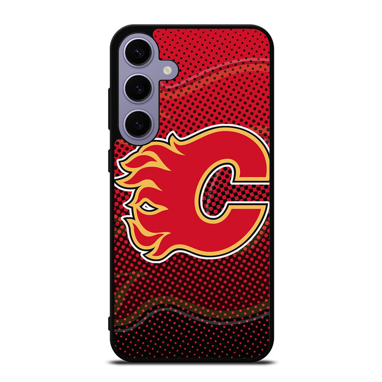 CALGARY FLAMES LOGO HOCKEY TEAM ICON Samsung Galaxy S24 Plus Case Cover