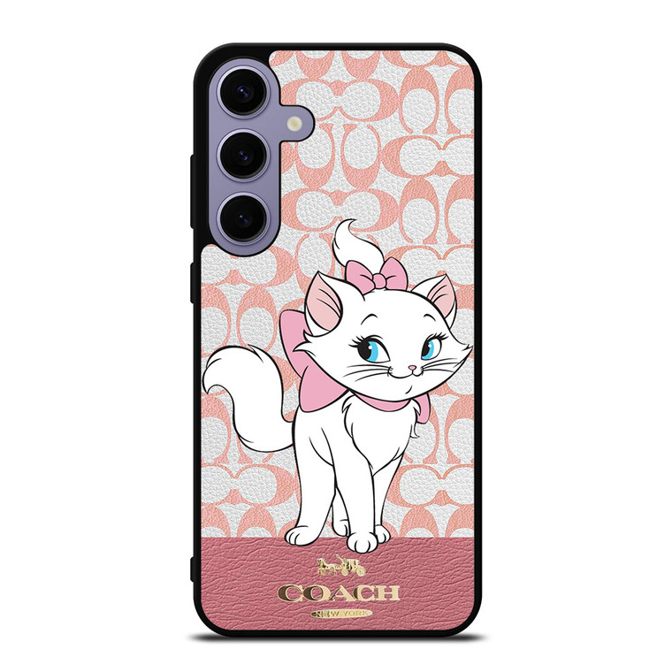 COACH NEW YORK LOGO ARISTOCAT MARIE DISNEY Samsung Galaxy S24 Plus Case Cover