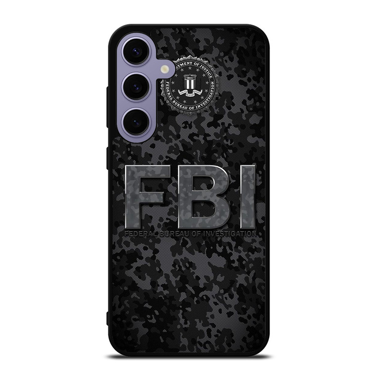 FBI LOGO CAMO Samsung Galaxy S24 Plus Case Cover