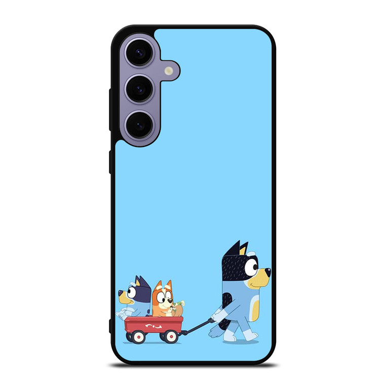 HEELERS FAMILY BLUEY CARTOON Samsung Galaxy S24 Plus Case Cover