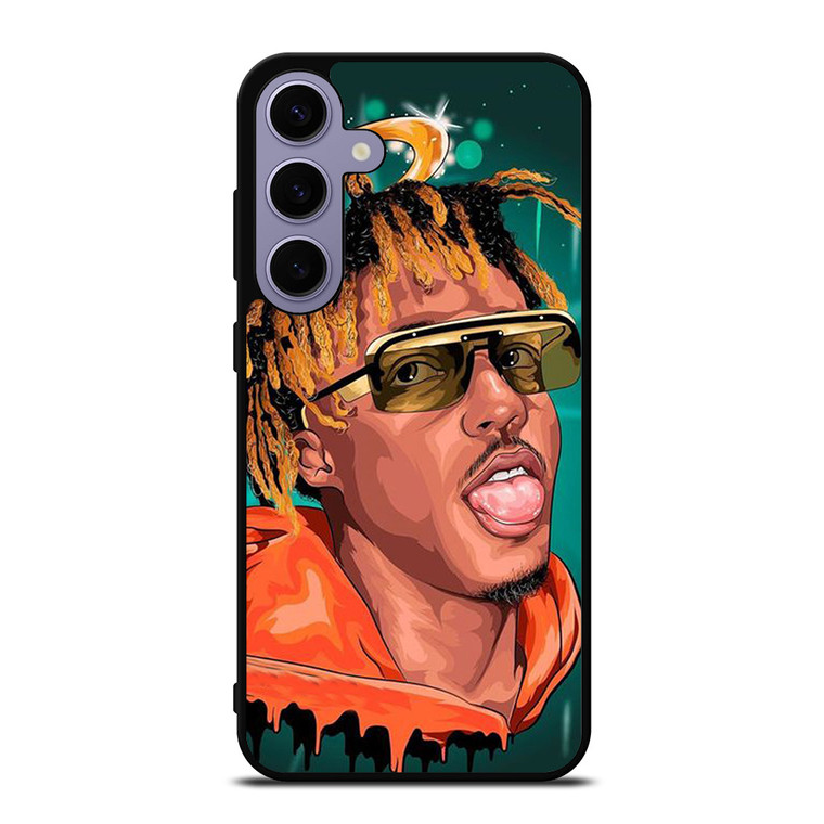 JUICE WRLD RAPPER FACE ART Samsung Galaxy S24 Plus Case Cover