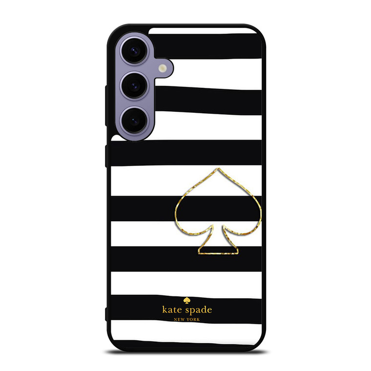 KATE SPADE NEW YORK BLACK STRIPES Samsung Galaxy S24 Plus Case Cover
