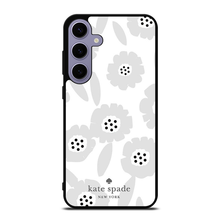 KATE SPADE NEW YORK LOGO WHITE FLOWER Samsung Galaxy S24 Plus Case Cover