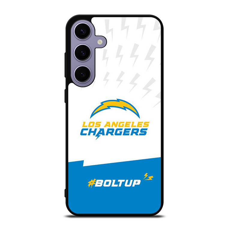 LOS ANGELES CHARGERS FOOTBALL LOGO BOLT UP Samsung Galaxy S24 Plus Case Cover