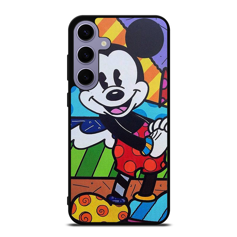 MICKEY MOUSE ROMERO BRITTO ART Samsung Galaxy S24 Plus Case Cover