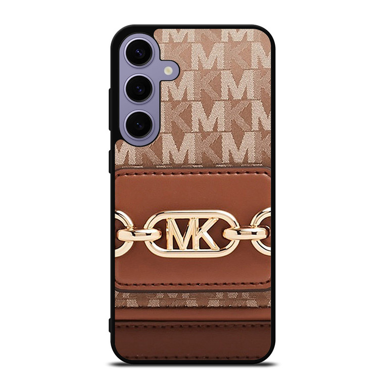 MK MICHAEL KORS LOGO BROWN BAG Samsung Galaxy S24 Plus Case Cover