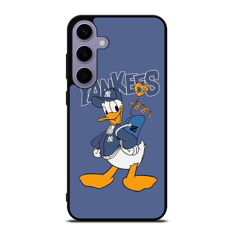 NEW YORK YANKEES BASEBALL DONALD DUCK Samsung Galaxy S24 Plus Case Cover