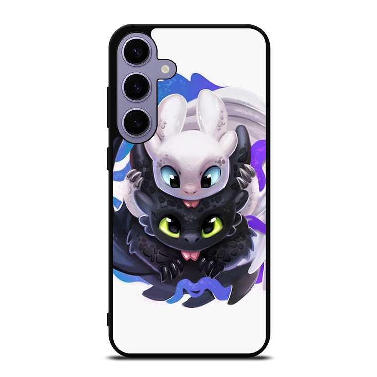 TOOTHLESS AND LIGHTFURY HOW TO TRAIN YOUR DRAGON Samsung Galaxy S24 Plus Case Cover