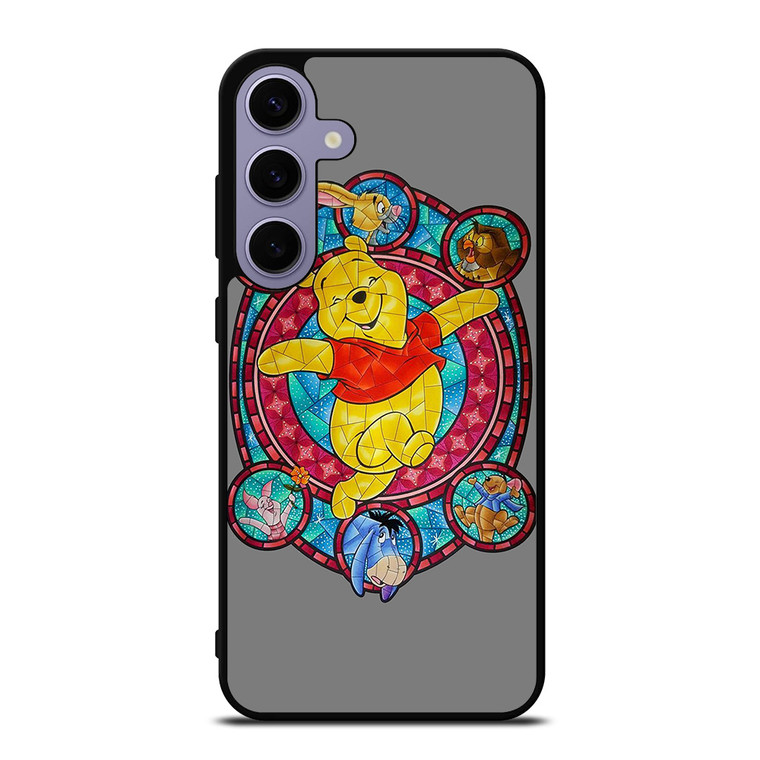 WINNIE THE POOH AND FRIENDS DISNEY MOZAIC ART Samsung Galaxy S24 Plus Case Cover