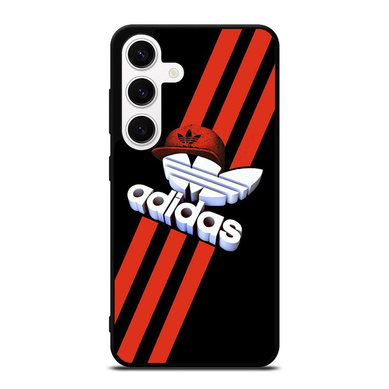 ADIDAS LOGO RED HAT Samsung Galaxy S24 Case Cover