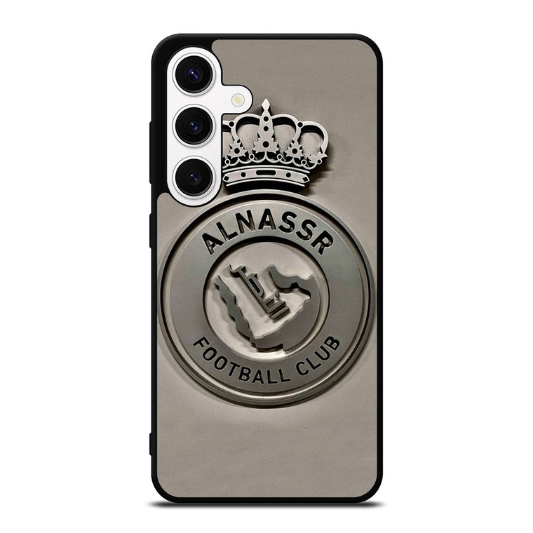 AL NASSR FOOTBALL LOGO METAL ICON Samsung Galaxy S24 Case Cover