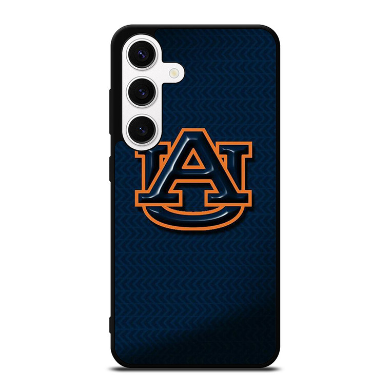 AUBRUN TIGERS FOOTBALL UNIVERSITY TEAM LOGO BLUE Samsung Galaxy S24 Case Cover