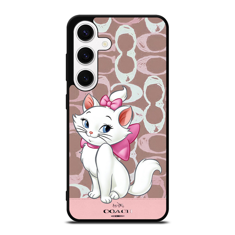 COACH NEW YORK LOGO MARIE ARISTOCAT DISNEY Samsung Galaxy S24 Case Cover
