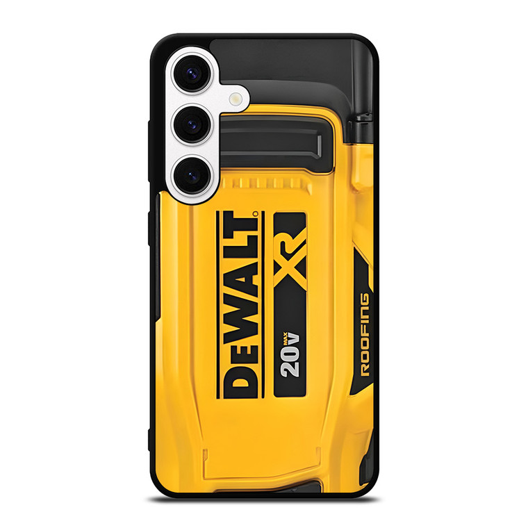 DEWALT TOOL LOGO ROOFING NAILER Samsung Galaxy S24 Case Cover
