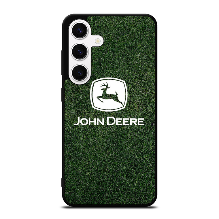 JOHN DEERE LOGO GREEN GRASS ICON Samsung Galaxy S24 Case Cover