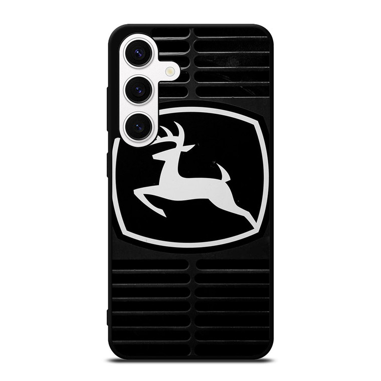JOHN DEERE TRACTOR LOGO BLACK Samsung Galaxy S24 Case Cover