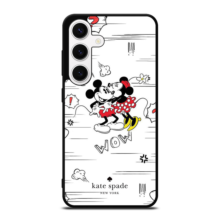 KATE SPADE NEW YORK LOGO X MICKEY MINNIE MOUSE DISNEY Samsung Galaxy S24 Case Cover
