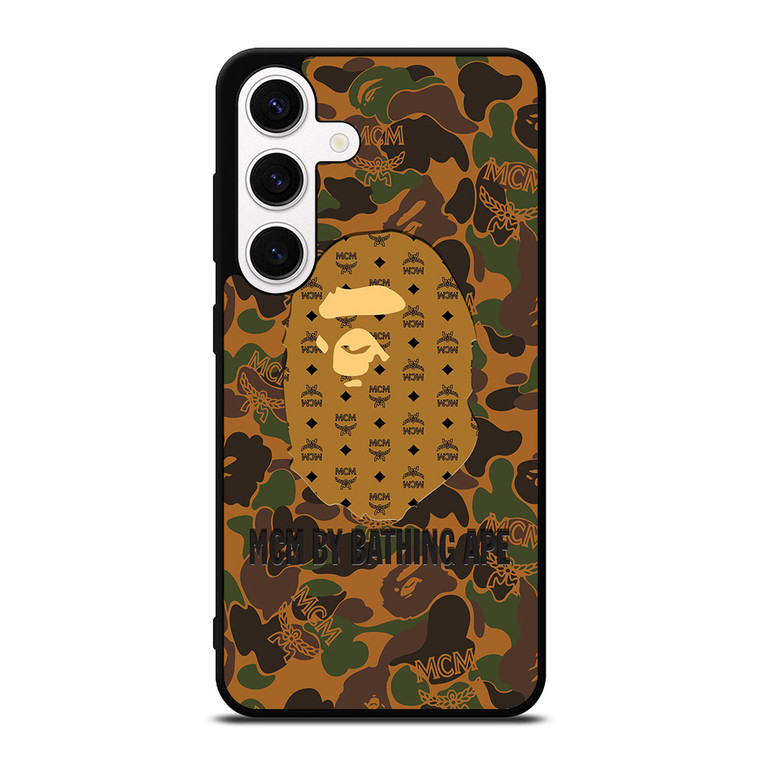 MCM MICHAEL CROMER MUNICH BATHING APE CAMO Samsung Galaxy S24 Case Cover