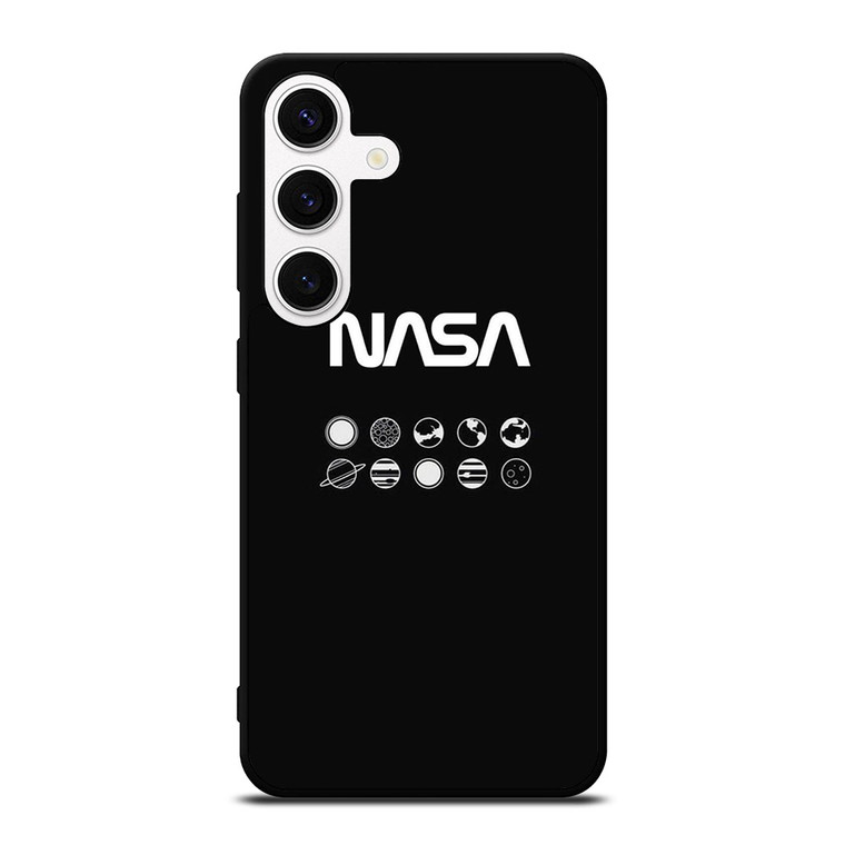 NASA LOGO PLANETS Samsung Galaxy S24 Case Cover