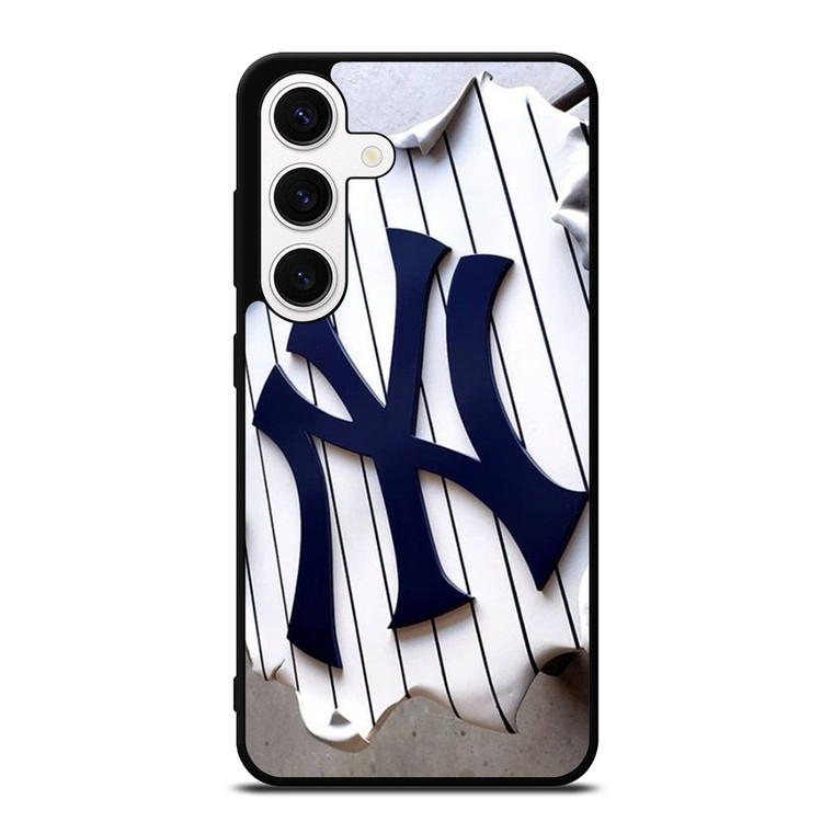 NEW YORK YANKEES BASEBALL ICON TEAM LOGO Samsung Galaxy S24 Case Cover
